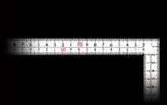 曲尺厚手広巾  ホワイト  ３０㎝表裏同目  ８段目盛