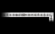 曲尺小型  溝付  ステン  ３０×１５㎝  表裏同目