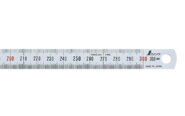 細巾直尺 シルバー １．５ｍ - シンワ測定株式会社