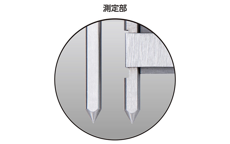 デジタルノギス 穴ピッチ測定φ5.0 150㎜ 防塵防水