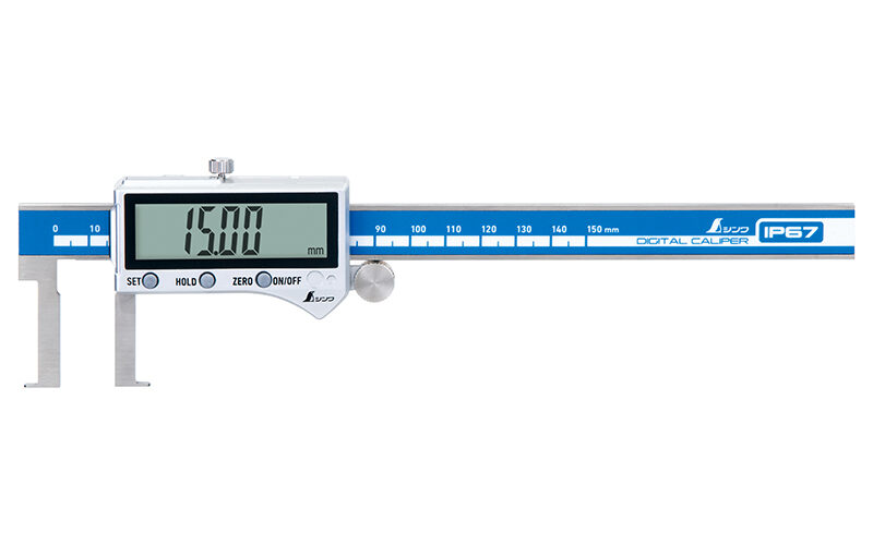 デジタルノギス　インサイド測定１５０㎜　防塵防水