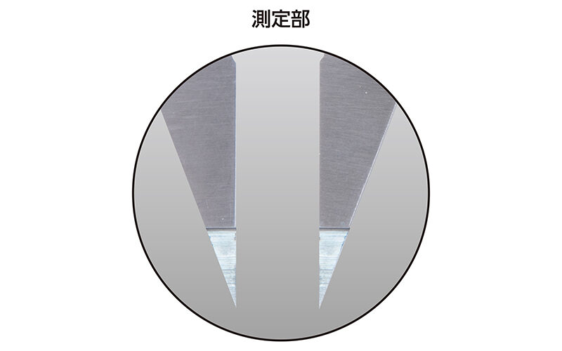 デジタルノギス　ポイント測定１５０㎜　防塵防水