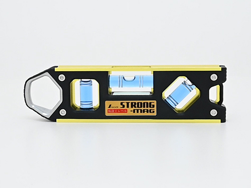 仮設工レベル STRONG－MAG150㎜ ゴールド マグネット付