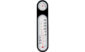 温湿度計  ＰＣオーバル  ブラックを表示