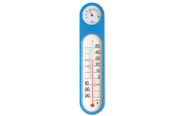 温湿度計  ＰＣオーバル  ブルー