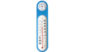 温湿度計  ＰＣオーバル  ブルーを表示