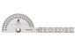 プロトラクター  №１９  ステンφ９０  竿目盛１０㎝を表示