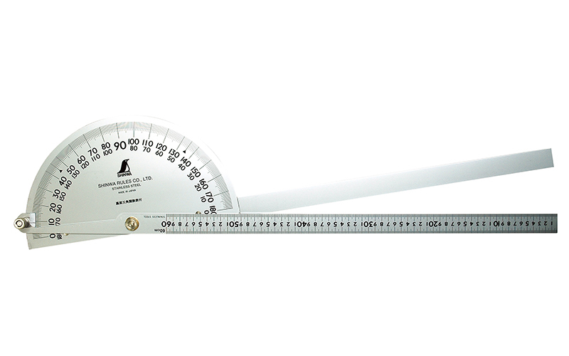 プロトラクター №６００ シルバーφ３２０ 竿目盛６０㎝ ２本竿