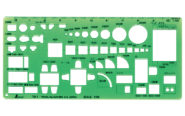 テンプレート  ＴＤ－１  家具記号定規（大）１／５０