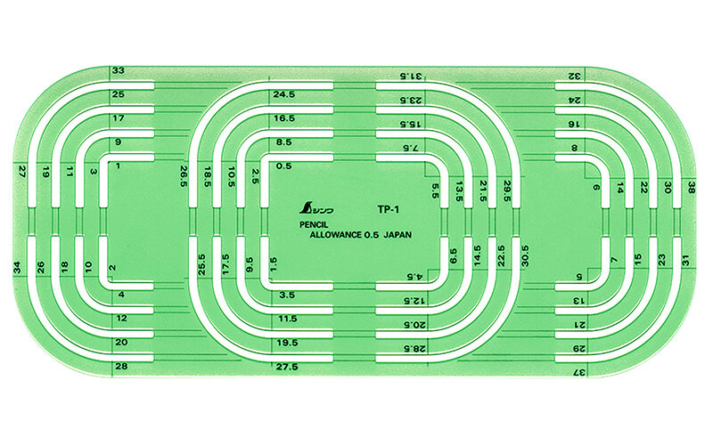 テンプレート  ＴＰ－１  コーナー定規