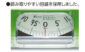 簡易はかり　ほうさく　１００㎏を表示