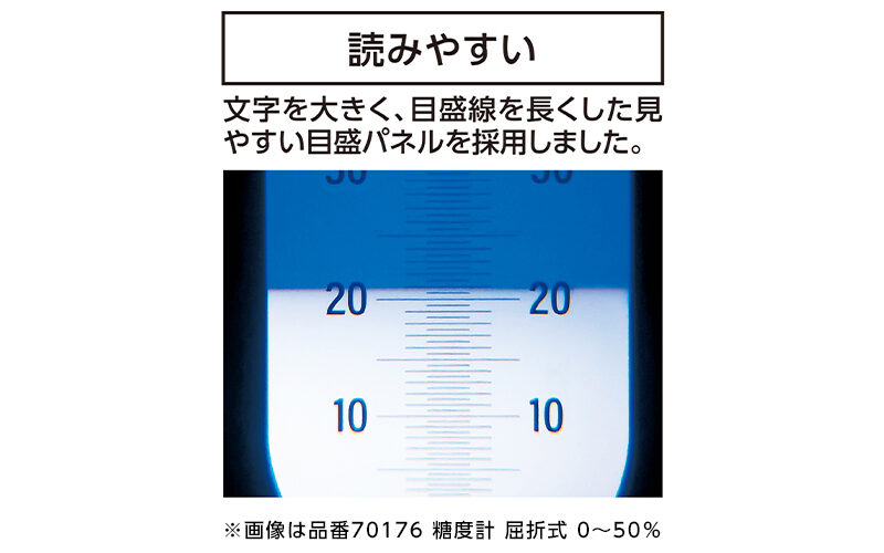 糖度計 屈折式 ０～３２％ - シンワ測定株式会社