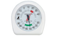温湿度計 ＰＣオーバル ホワイト - シンワ測定株式会社