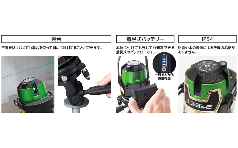 納得できる割引 モアア商店2シンワ測定 Shinwa Sokutei レーザー墨出し器 LASER ROBO LEXIA レーザーロボ レクシア 41  グリーン 70844