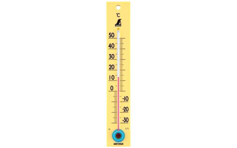温度計  Ｃ－２  並板  イエロー