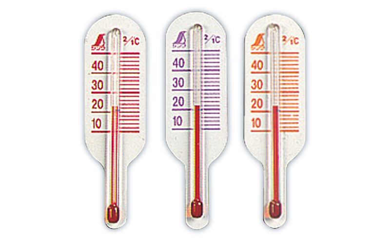 地温計 Ｏ－３ ミニＡ 赤・橙・紫 - シンワ測定株式会社