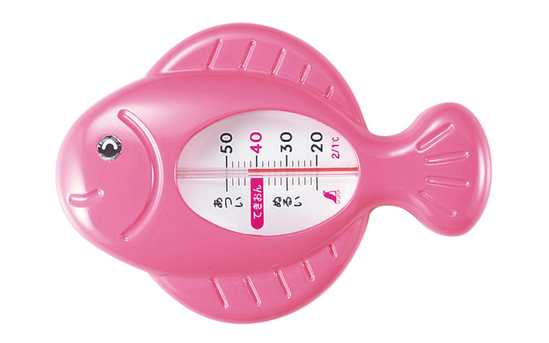 風呂用温度計 Ｂ－８ おさかな - シンワ測定株式会社