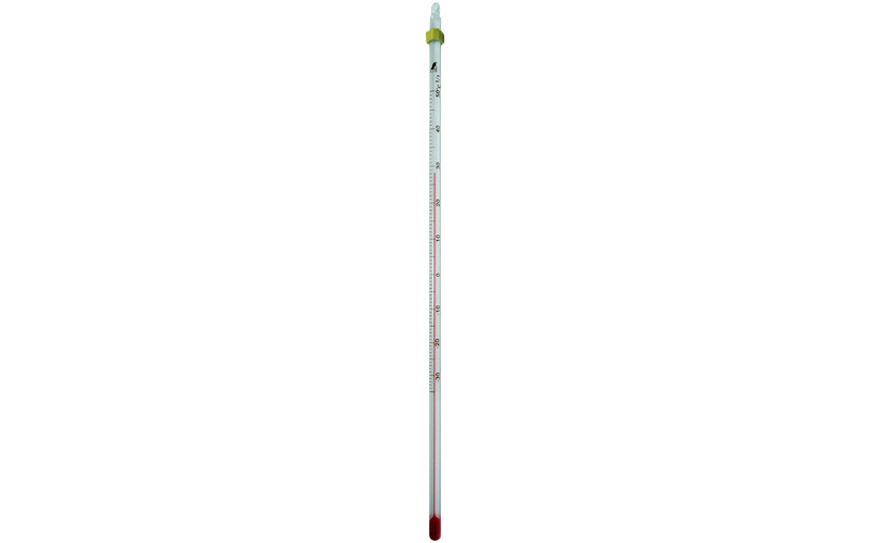 棒状温度計  ガラス製  Ｈ－６Ｓ  －３０～５０℃  ３０㎝