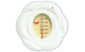 風呂用温度計  Ｂ－１０  ローズ  ホワイトを表示