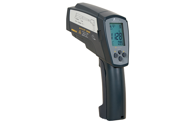 放射温度計Ｈ高温測定用デュアルレーザーポイント機能付放射率可変タイプ
