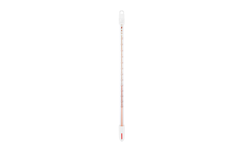 棒状温度計  ガラス製  Ｈ－１Ｃ  －２０～１０５℃  ３０㎝  ケース付