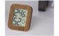 デジタル温湿度計  環境チェッカー  ミニ  木製  ダークブラウンを表示