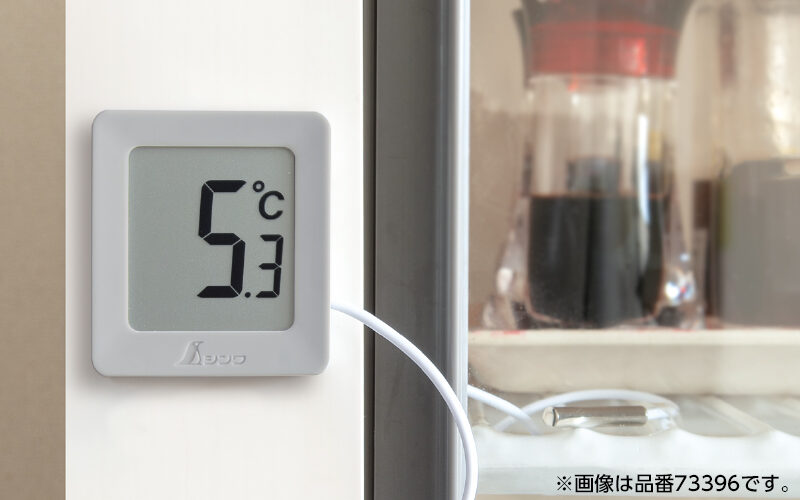 デジタル温度計　Ｂ　ミニ　隔測式ホワイト