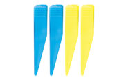 標尺クリップ  巾６０㎜用  青・黄各２個入