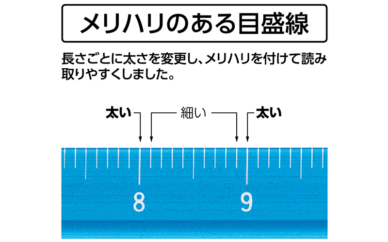 アルミ三角スケール  Ａ－１５  １５㎝  土地家屋調査士用  ブルー