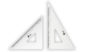 三角定規  アクリル製  ２４㎝  ２枚組を表示