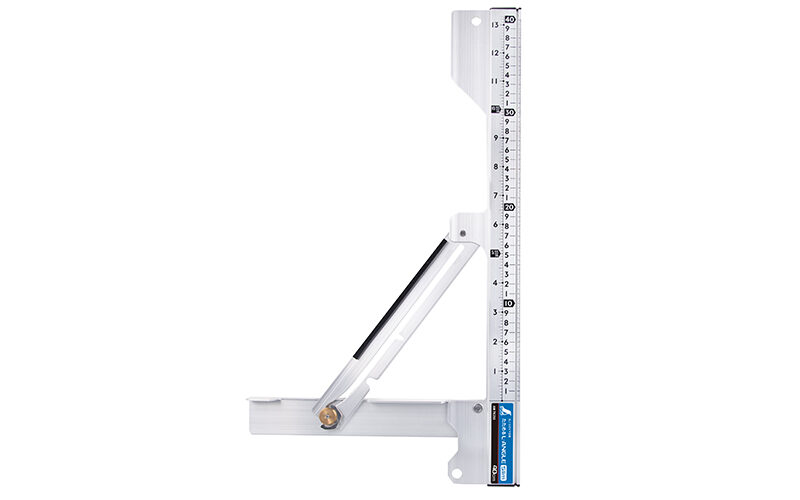 丸ノコガイド定規 たためるエルアングル Slim 40㎝