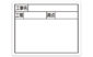 スチールボード「工事名・工種・測点」横２段１１×１４㎝ホワイトを表示