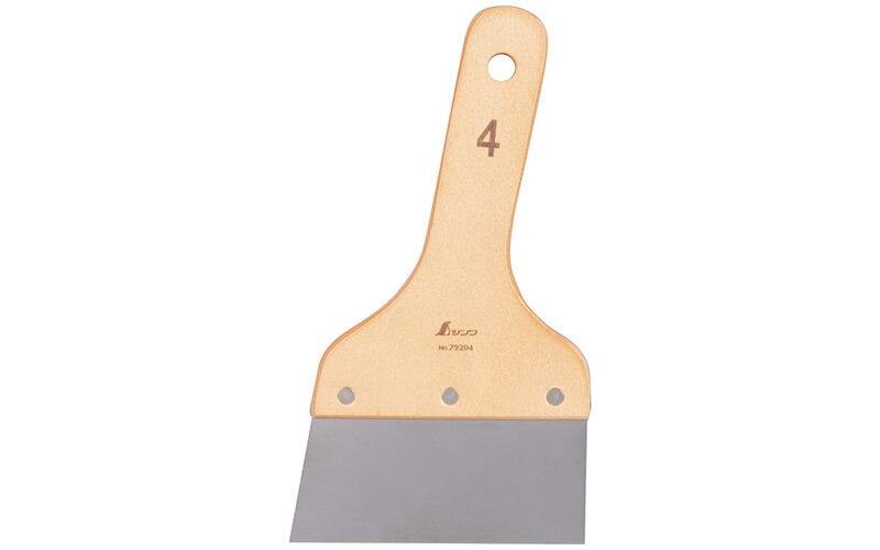 地ベラ　ステンレス４寸巾　０．６㎜厚