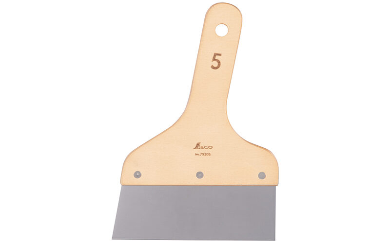 地ベラ　ステンレス５寸巾　０．６㎜厚