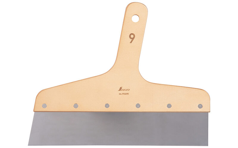 地ベラ　ステンレス９寸巾　０．６㎜厚