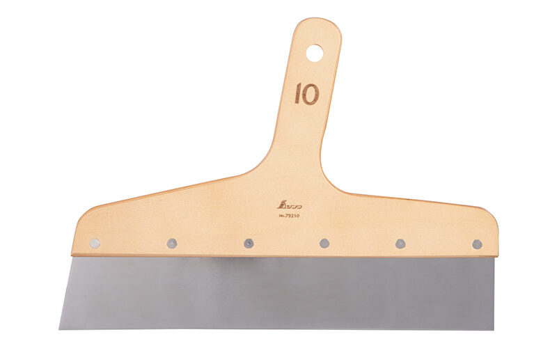 地ベラ　ステンレス１０寸巾　０．６㎜厚